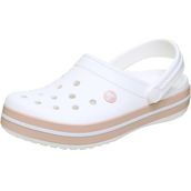 Crocs Unisex Crocband Sandalet 37-38, 37-38, 11016-1WE, Beyaz, Unisex Yetişkin