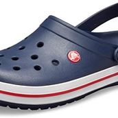 Crocs Unisex Crocband Sandalet, Navy, 38-39