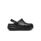 Crocs Unisex Crush Clog Kauçuk Sandalet, 39-40, 207521, siyah, Unisex Yetişkin