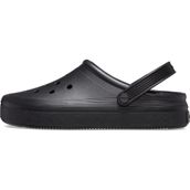 Crocs Unisex Off Court Clog Sandalet, Black/Black, 37-38