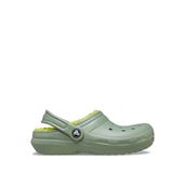Crocs Yeşil Erkek Çocuk Terlik Classic Lined Clog K