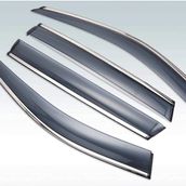 CRV CR-V 2012 2013 2014 2015 2016 için araba Rüzgar Deflektörleri, hava Kalkanı Güneşlik Yağmur Muhafızları Oto Aksesuarları, 4 Adet Set