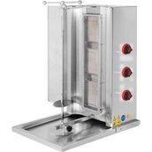 CSA Karacasan Doğalgazlı 3 Radyanlı Döner Ocağı Makinesi