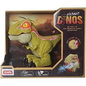 Ctoy QX025 Gri Işıklı ve Sesli Buhar Çıkaran Dinozor