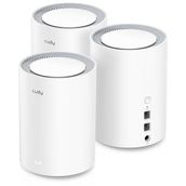 Cudy M1800 AX1800 Dual Band Ev Ofis Tipi 3 Adet Mesh Router