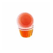 Cupcake Kalıbı Orta Boy Düz Renk 50*39 Mm - 50 Adet Turuncu
