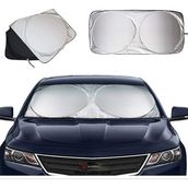 Cupra Leon Etsı Otomatik 2021-2022-2023-2024-2025 Ön Cam Güneşliği-Torpido Korucuyu-Yuvarlak - yok - Siyah - Gri