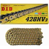 D.I.D Dıd 428 X-Ring V3 Gold Motosiklet Zinciri – Ybr 125, Cbf 150, Pulsar Uyumlu - Gri
