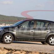 Dacia Sandero 2008-2013 4 Parça Krom Cam Çıtası