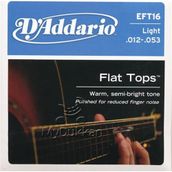 D'addario EFT16 Akustik Gitar Tel Seti