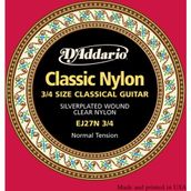 D'addario EJ27N 3-4 Boy Klasik Gitar Teli