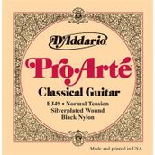 D'addario EJ49 Normal Tension Nylon Silver Klasik Tel Set