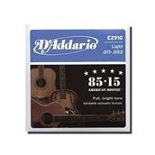 D'addario EZ910 Light 011 Akustik Tel Set