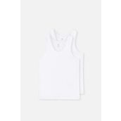 Dagi D5001 Compact Beyaz 2'li Erkek Atlet