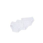 Dagi K017Y0030 Beyaz 3'lü Penye Kız Çocuk Slip Külot