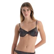Dagi Kadın Balenli Bikini Üst, Örme, Çok Renkli, 36