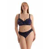 Dagi Kadın Yüksek Bel Bikini Alt, Örme, Lacivert, 40