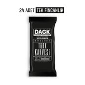 Dagk Nitelikli Tek Fincanlık 6 gr Türk Kahvesi (100 adet)