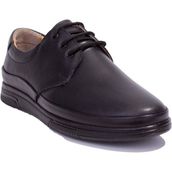 Dagoster DMA08-430 Siyah Ortopedik Günlük Deri Erkek Ayakkabı