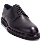 Dagoster DMA08-623C Siyah Ortopedik Deri Erkek Günlük Ayakkabı