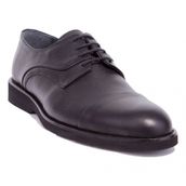 Dagoster DMA08-975 Siyah Ortopedik Deri Erkek Günlük Ayakkabı