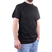 Dagoster DMG23-211520 Siyah Günlük Bisiklet Yaka Erkek Tişört