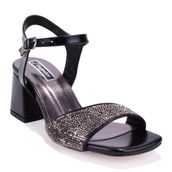 Dagoster DZA07-3371040 Siyah Klasik Kadın Topuklu Ayakkabı