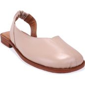 Dagoster DZA07-60216233 Bej Günlük Ortopedik Deri Spor Kadın Sandalet