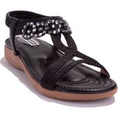 Dagoster DZA07-74172497CN Siyah Günlük Ortopedik Kadın Sandalet