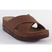 Dagoster DZA37-3029 Taba Günlük Ortopedik Kadın Terlik