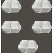 Dagyuce 36D 23.5x15 cm 5x20 Adet Tek Kullanımlık Köpük İskender Kapaklı Kase Kutu