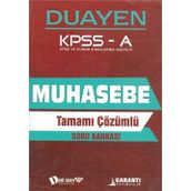 Dahi Adam Kpss A Grubu Muhasebe Duayen Soru Bankası - Kolektif