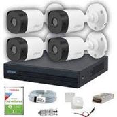 Dahua 4 Kameralı Full HD Gece Görüşlü Güvenlik Seti