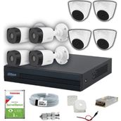 Dahua 8 Kameralı Full Hd Gece Görüşlü Güvenlik Seti