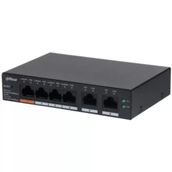 Dahua CS4006-4GT-60 4 Port Gigabit PoE 2 Port Gigabit Uplink 60 W Cloud Yönetilebilir Switch