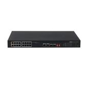 Dahua S3218-16ET-135 16 Port 16XFE-2XGE-2XGE/SFP 135W Yönetilemez PoE Switch