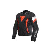 Dainese Avro 5 Black Red Fluo White Tekstil Motorsiklet Mont