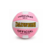 DAIWEISI Voleybol Topu Yumuşak Dokunuş Kaymaz Yüzey 5 Numara SoftTouch Resmi Maç Voleybol Topu No:5 Pembe-Beyaz