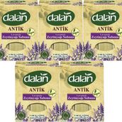 Dalan Antik Defneli Lavantalı 5x900 gr Zeytinyağı Sabunu