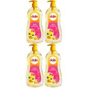 Dalin 4x700 ml Pompalı Bebek Şampuanı