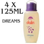 Dalin Dreams Kolonya Mor Kapak 4 x 125 ML
