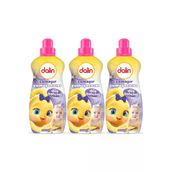 Dalin Düş Bahçesi 3x1500 ml Bebeklere Özel Çamaşır Yumuşatıcı