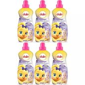 Dalin Düş Bahçesi 6x1500 ml Bebeklere Özel Çamaşır Yumuşatıcı