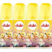 Dalin Peri Masalı Yasemin Portakal Çiceği Paçuli Kokulu 4'lü 150 ml Bebek Kolonyası