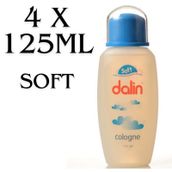 Dalin Soft Kolonya Mavi Kapak 4 x 125 ML