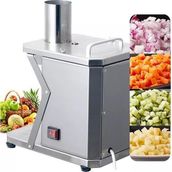 Dalle EX-06 Elektrikli Paslanmaz Çelik Meyve Sebze Gıda Dilimleme Makinesi