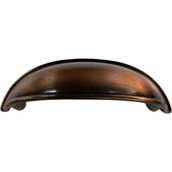 Damla Midye Antik Bakır 64 mm Kulp