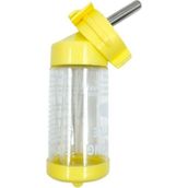 Damlatmayan Hamster ve Tavşan Suluğu 80 ml Sarı - Çok Renkli