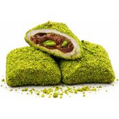 Darende Kayısı Dünyası Antep Fıstıklı Çikolatalı Bohça Lokum (500 Gr) - 500 Gram
