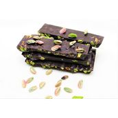 Dark Brown 250 gr Antep Fıstıklı Kırma Bitter Beyoğlu Çikolatası